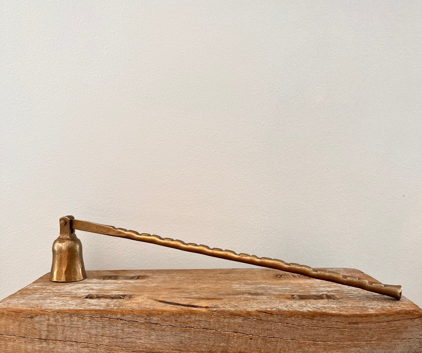 Forged Brass Candle Snuffer
