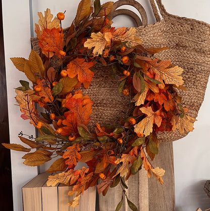 Autumn Leaves Wreath