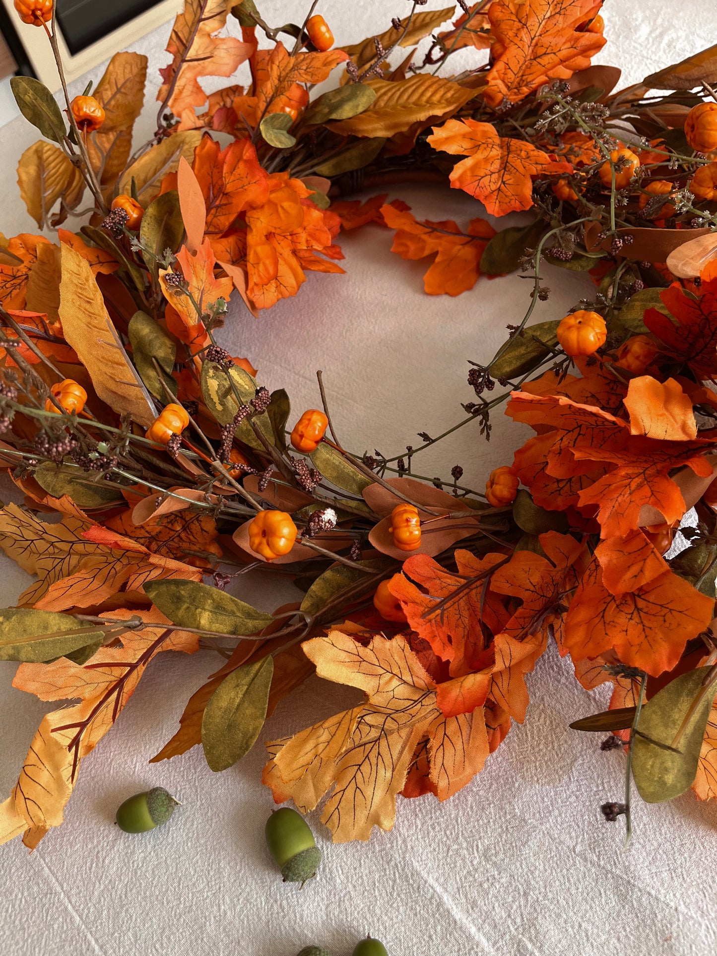 Autumn Leaves Wreath