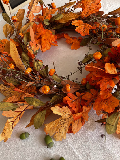 Autumn Leaves Wreath