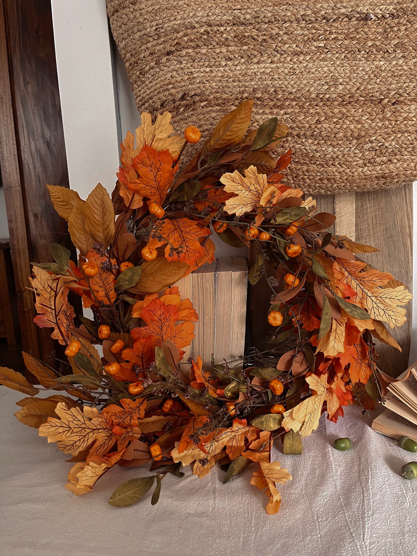 Autumn Leaves Wreath