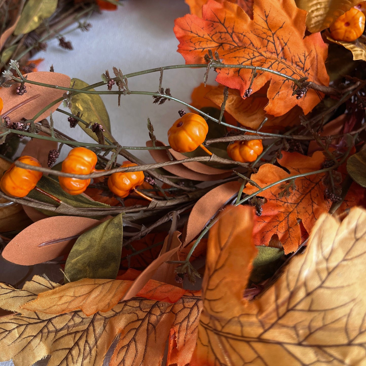 Autumn Leaves Wreath