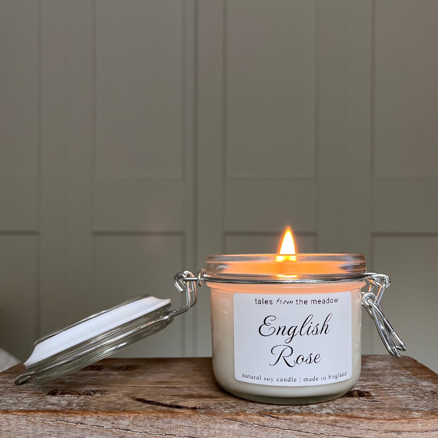English Rose Candle