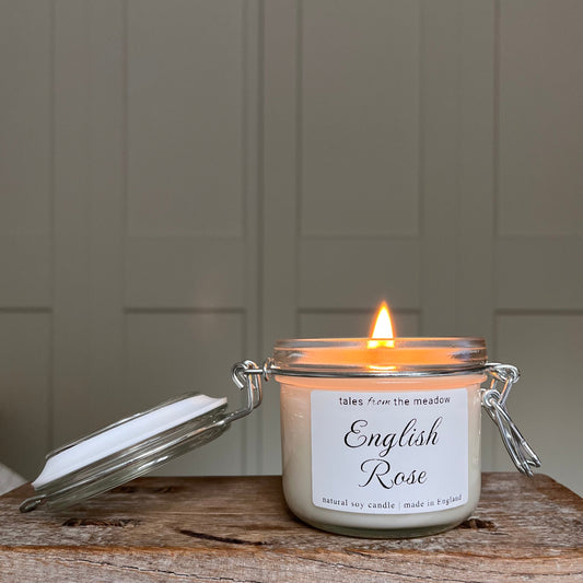 English Rose Candle