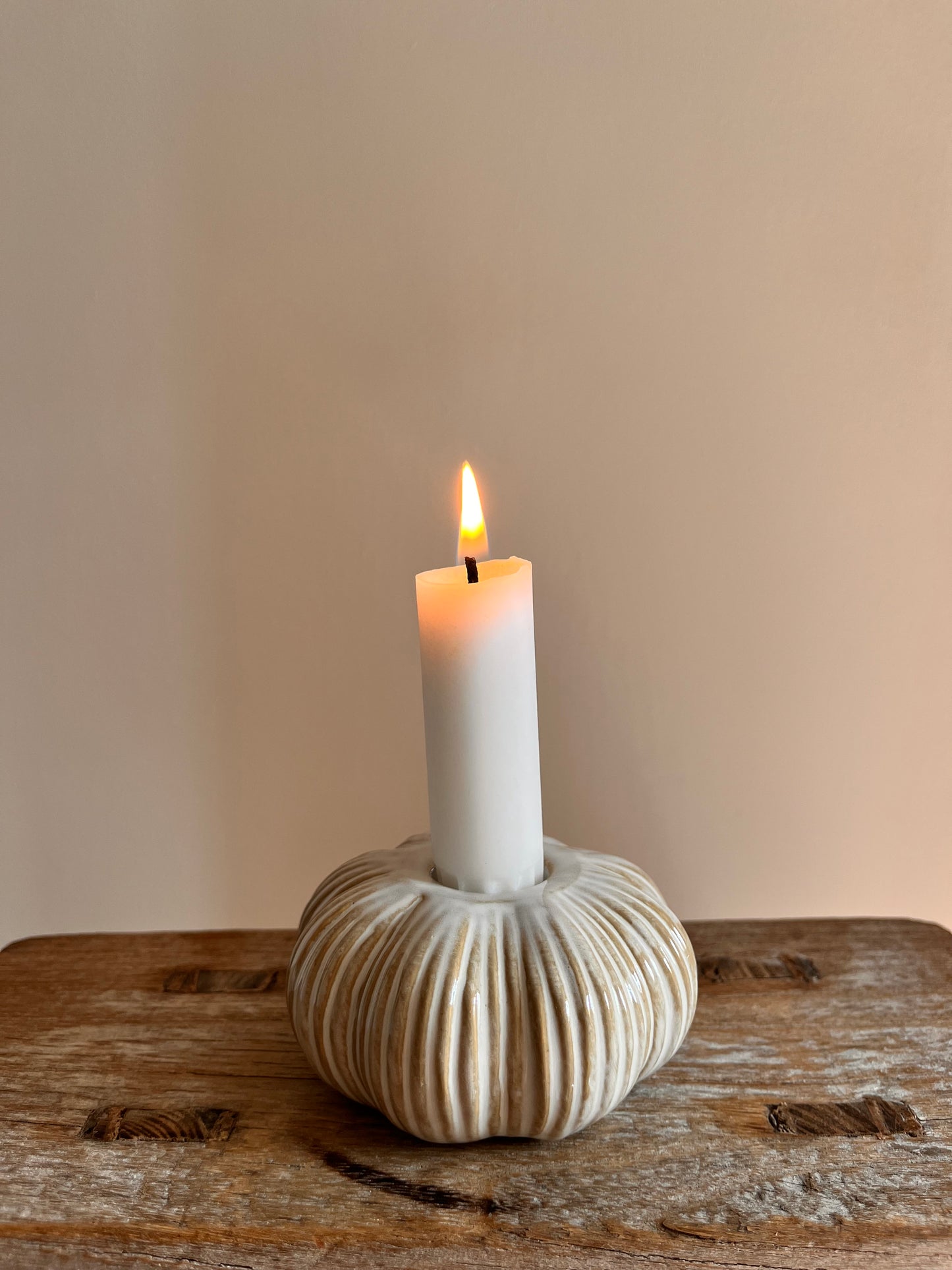 Pumpkin Candle Holder